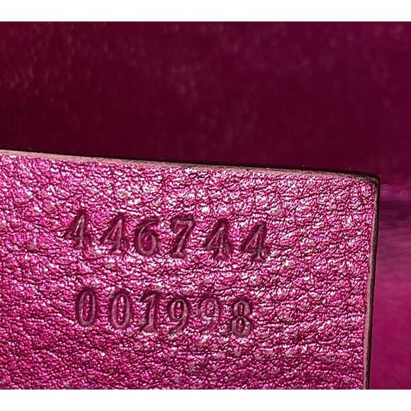 Gucci Gg Marmont Flap Bag Matelasse #224184G12B - Picture 7 of 7